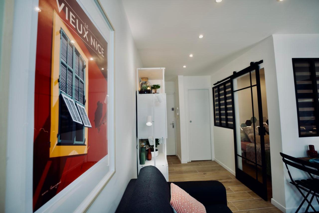 New ! Superbe Studio Vieux Nice - Climatise Kültér fotó