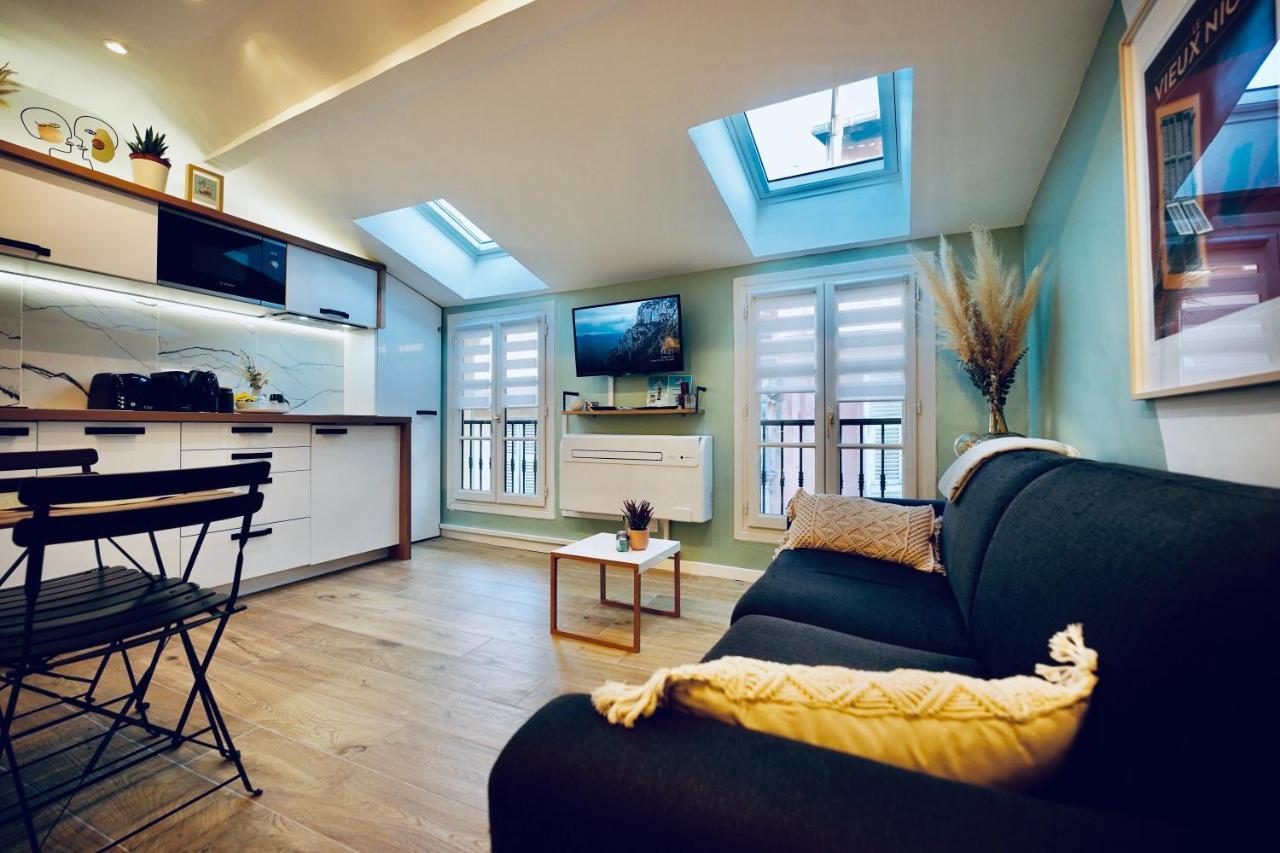 New ! Superbe Studio Vieux Nice - Climatise Kültér fotó