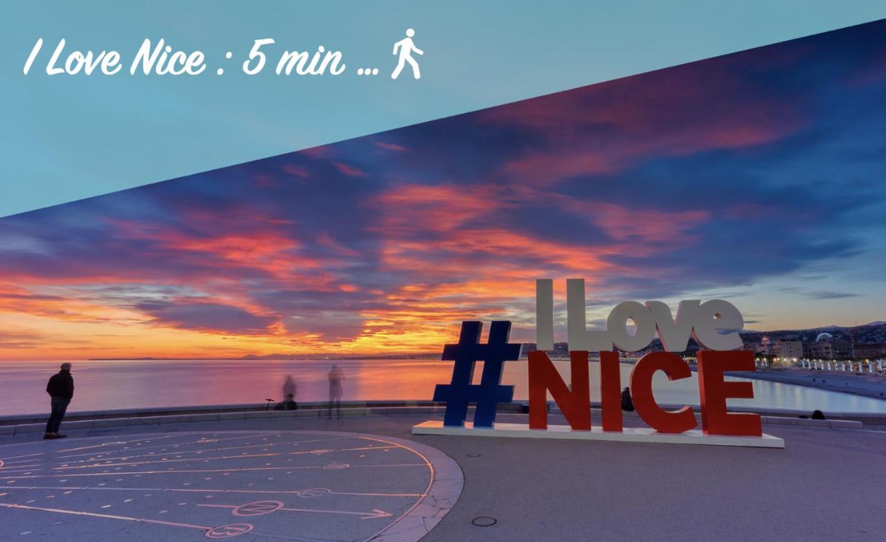 New ! Superbe Studio Vieux Nice - Climatise Kültér fotó
