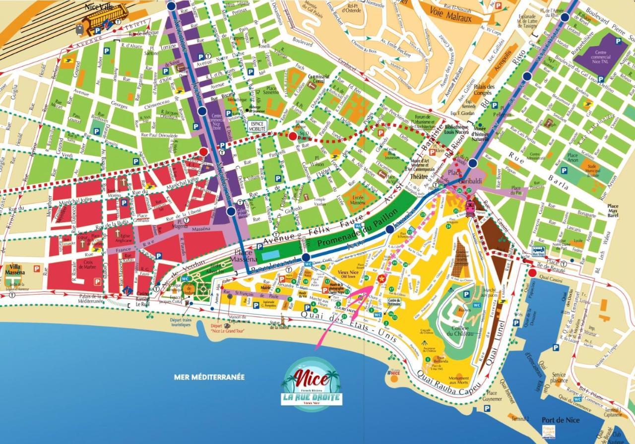 New ! Superbe Studio Vieux Nice - Climatise Kültér fotó